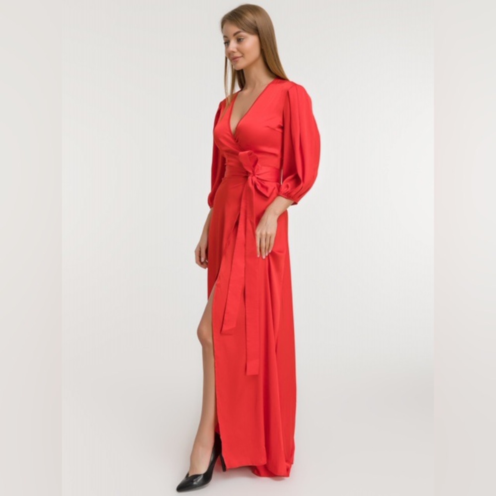 Long Red dress